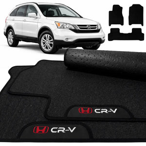 TAPETES BORRACHA PREMIUM  HONDA CR-V 2007 A 2011 3 PEÇAS