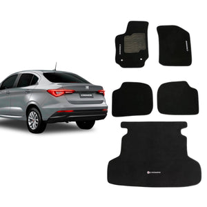 KIT TAPETES CARPETE PORTA MALAS + INTERNOS CRONOS 2017 A 2024 - Exclusive 