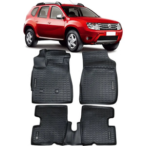 TAPETE TIPO BANDEJA PREMIUM DUSTER 2012 A 2020 JOGO COMPLETO