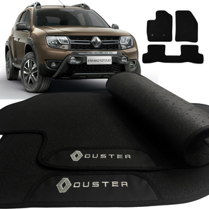 TAPETE BORRACHA PREMIUM DUSTER 2016 A 2019 3 PEÇAS