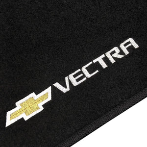 TAPETES CARPETE PRETO VECTRA 1994 A 2004 4 PECAS