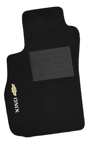 TAPETES CARPETE PRETO ONIX 2016 A 2019 4 PECAS