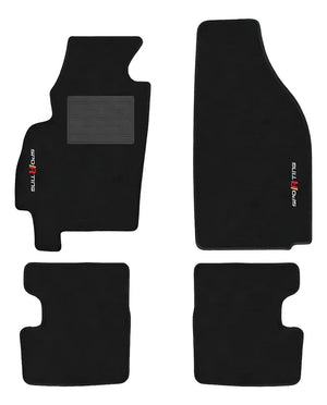 TAPETES CARPETE PRETO FIAT PUNTO SPORTING 2007 A 2012 5 PECAS