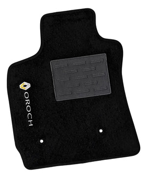 TAPETES CARPETE PRETO OROCH DUSTER 2016 A 2020 4 PECAS