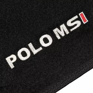 TAPETES VOLKSWAGEN POLO MSI 2018 A 2023 PRETO 5 PEÇAS - Gold Brasil Parts