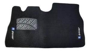TAPETE FORD BOXER 1999 A 2018 PRETO BORDADO 1 PEÇA - Gold Brasil Parts
