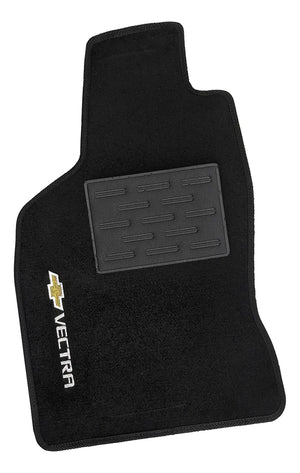 TAPETES CARPETE PRETO VECTRA 1994 A 2004 4 PECAS