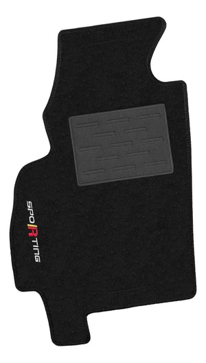 TAPETES CARPETE PRETO FIAT PUNTO SPORTING 2007 A 2012 5 PECAS