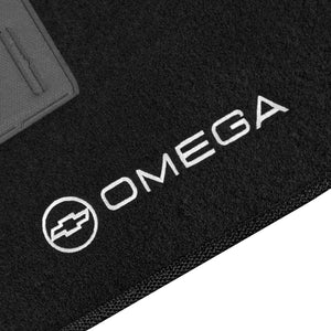 TAPETES CARPETE PRETO OMEGA 1992 A 1998 5 PECAS