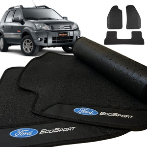 TAPETE BORRACHA PREMIUM ECOSPORT 2003 A 2012 3 PEÇAS