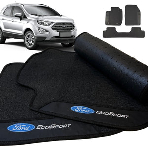 TAPETE BORRACHA PREMIUM ECOSPORT 2013 A 2021 3 PEÇAS