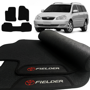 TAPETE BORRACHA PREMIUM FIELDER 2002 A 2008 3 PEÇAS