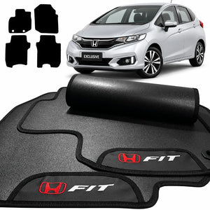 TAPETE BORRACHA PREMIUM FIT 2015 A 2021 4 PEÇAS