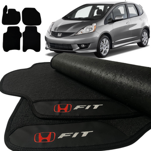 TAPETE BORRACHA PREMIUM FIT 2009 A 2014 3 PEÇAS