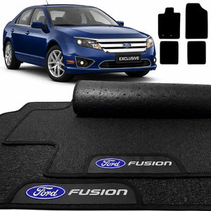 TAPETES BORRACHA PREMIUM FORD FUSION 2005 A 2012 4 PEÇAS