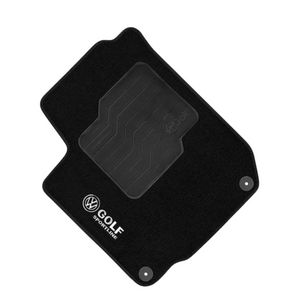 TAPETE CARPETE GOLF SPORTLINE MK4 MK5 MK6 PRETO 4 PEÇAS - Exclusive 