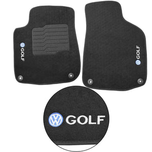 TAPETE CARPETE GOLF VARIANT 2012 A 2023 PRETO 5 PEÇAS - Exclusive 