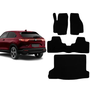 KIT TAPETES CARPETE PORTA MALAS + INTERNOS HR-V 2022 A 2025