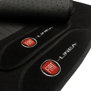 TAPETE CARPETE LINEA 2013 A 2016 PRETO 4 PEÇAS - Exclusive 