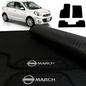 TAPETE BORRACHA PREMIUM MARCH 2011 A 2015 2 PEÇAS