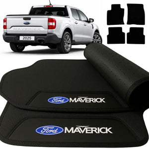 TAPETE BORRACHA PREMIUM MAVERICK 2023 A 2025 4 PEÇAS