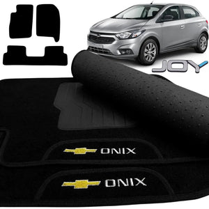 TAPETE CARPETE ONIX JOY 2016 A 2019 5 PEÇAS