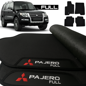 TAPETE BORRACHA PREMIUM PAJERO FULL 2000 A 2021 4 PEÇAS