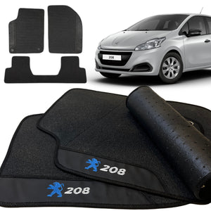 TAPETE BORRACHA PREMIUM PEUGEOT 208 2013 A 2020
