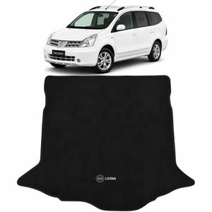 TAPETE PORTA-MALAS CARPETE PRETO LIVINA 2008 A 2014