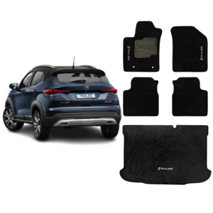 KIT TAPETES CARPETE PORTA MALAS + INTERNOS PULSE 2022 A 2024 - Exclusive 