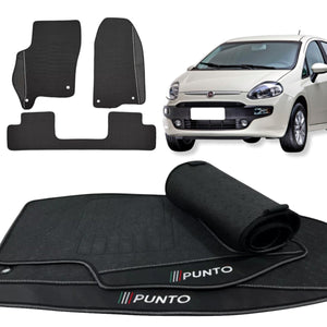 TAPETE BORRACHA PREMIUM PUNTO 2012 A 2018 - Exclusive 