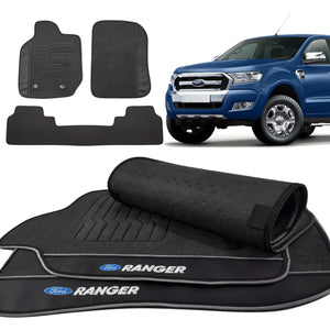 TAPETE BORRACHA PREMIUM RANGER 2013 A 2024 (4 PORTAS) - Exclusive 
