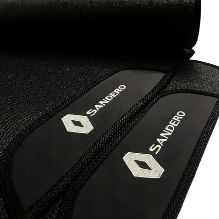 TAPETE BORRACHA PREMIUM SANDERO 2009 A 2023 4 PEÇAS - Exclusive 