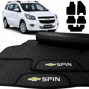TAPETES BORRACHA PREMIUM SPIN 2012 A 2017 5 PEÇAS