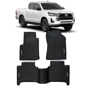 TAPETE TIPO BANDEJA PREMIUM HILUX 2025 JOGO COMPLETO