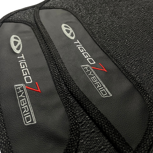 TAPETE BORRACHA PREMIUM TIGGO 7 HYBRID 2019 A 2024 3 PEÇAS - Exclusive 