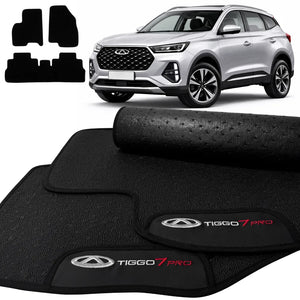 TAPETES BORRACHA PREMIUM TIGGO 7 PRO 3 PEÇAS