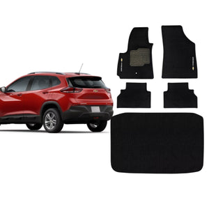 KIT TAPETES CARPETE PORTA MALAS + INTERNOS TRACKER 2020 A 2023 - Exclusive 