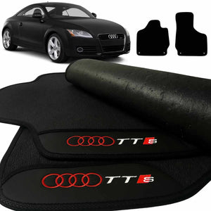 TAPETE BORRACHA PREMIUM AUDI TTS 2006 A 2014 2 PEÇAS