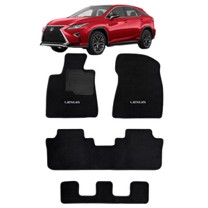 TAPETE CARPETE LEXUS RX450 7 LUGARES - Exclusive 