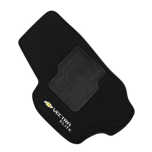 TAPETE CARPETE VECTRA ELITE 2005 A 2011 PRETO 4 PEÇAS - Exclusive 