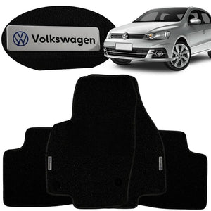 TAPETE BORRACHA TAG INOX VOYAGE 2016 A 2024 3 PEÇAS