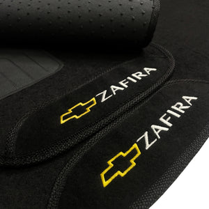 TAPETE CARPETE ZAFIRA 2001 A 2012 PRETO 4 PEÇAS - Exclusive 