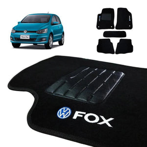 TAPETE FOX 2003 A 2012 BORDADO 5 PEÇAS - Gold Brasil Parts