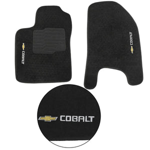Tapete Cobalt 2005 a 2010 Preto 3 Peças - Gold Brasil Parts