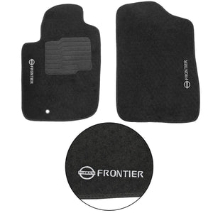 TAPETE NISSAN FRONTIER 2008 A 2016 CABINE DUPLA PRETO 3 PEÇAS - Gold Brasil Parts