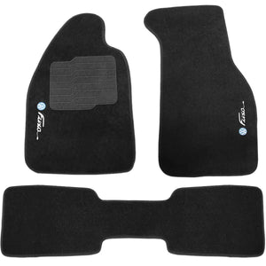 TAPETE VOLKSWAGEN NEW BEETLE-FUSCA 2000 A 2010 PRETO 3 PEÇAS - Gold Brasil Parts