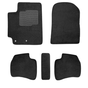 TAPETE KIA SOUL 2010 A 2019 PRETO 5 PEÇAS - Gold Brasil Parts